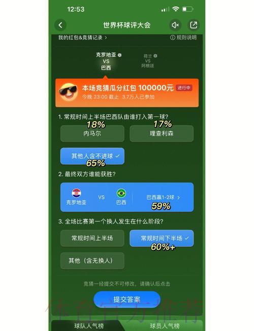 世界杯竞猜平台攻略详解:掌握制胜技巧提升获胜概率 世界杯竞猜平台攻略详解:掌握制胜技巧提升获胜概率